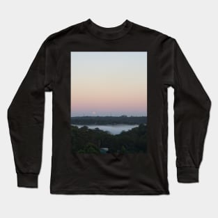 Moonset and Mist Long Sleeve T-Shirt